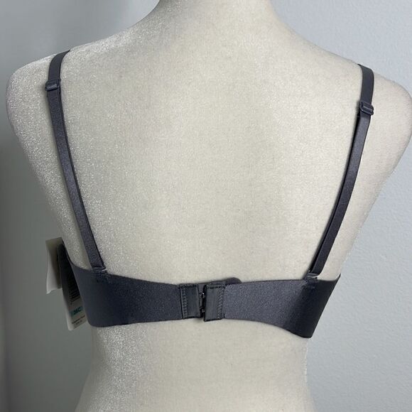 NWT Rene Rofe push up adjustable strap bra. Invisible edges. Size 36C - Picture 3 of 9
